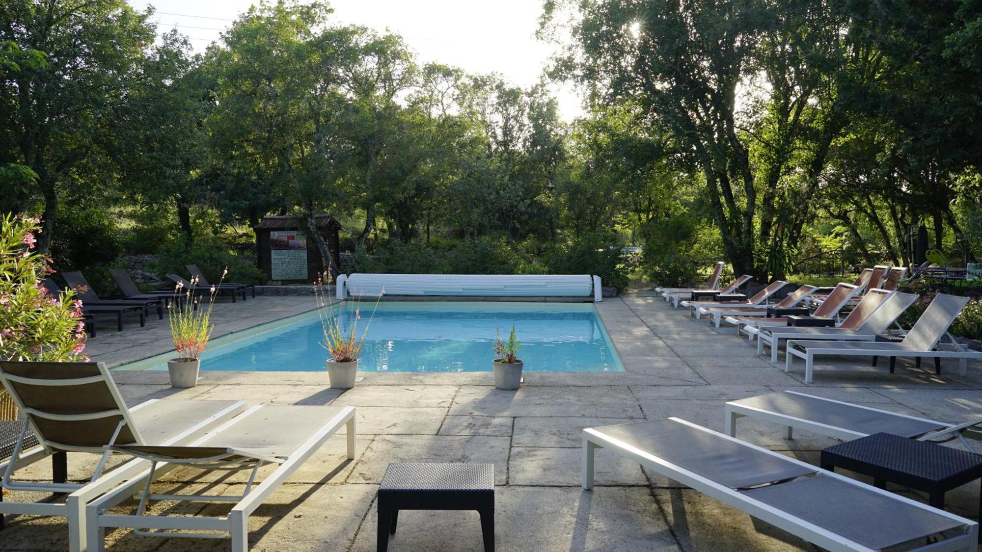 Hotel Mas De L'Espaire Les Vans Εξωτερικό φωτογραφία
